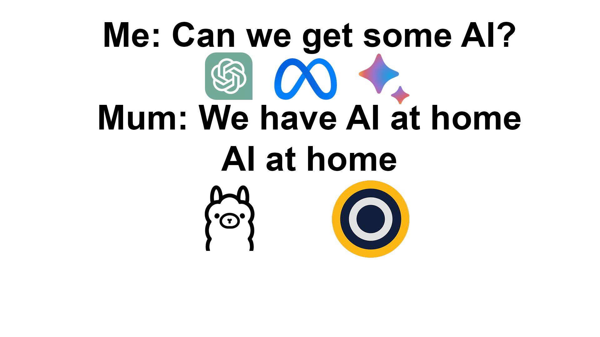We Have AI at Home